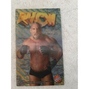 1998 American Pop WCW Goldberg #GO Rookie